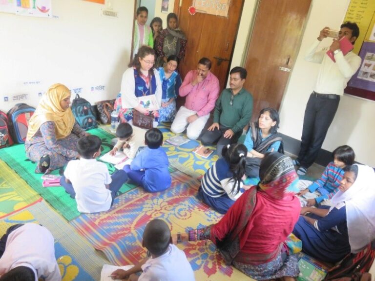Representatives of Deaf Child visit Access Bangladesh