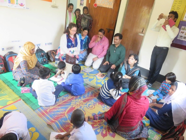 Representatives of Deaf Child visit Access Bangladesh