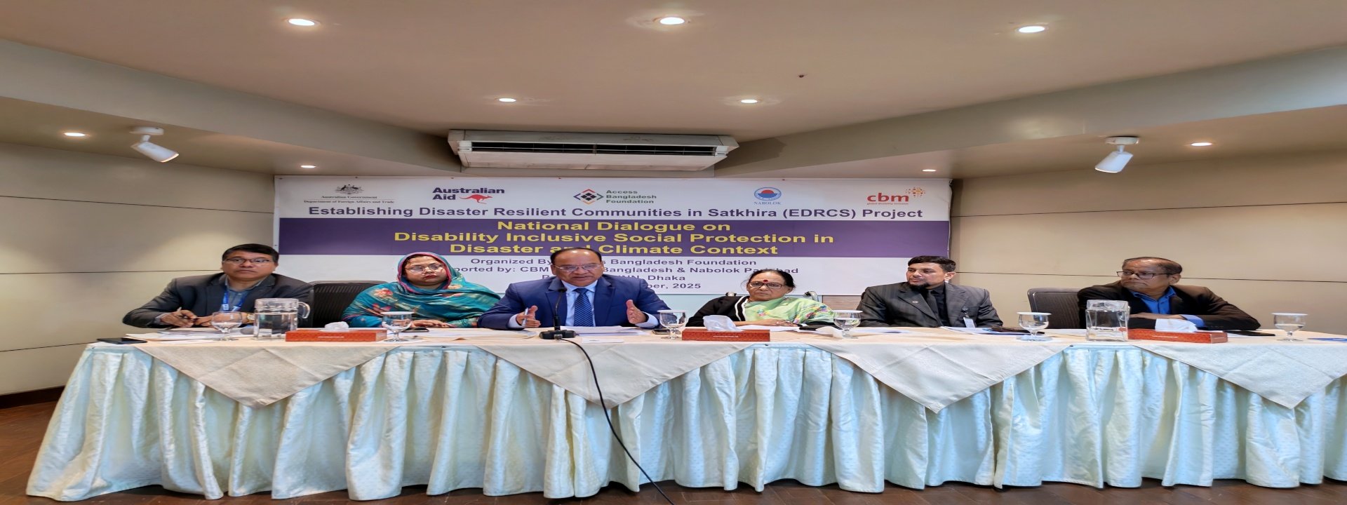 National Dialogue on Disability Inclusive Social Protection in Disaster and Climate Context